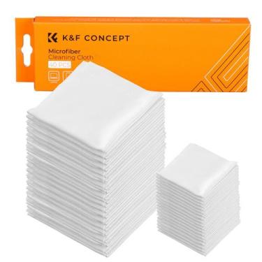 Imagem de Panos de Limpeza Microfibra K&F Concept - Pacote com 40 Unidades (15x1
