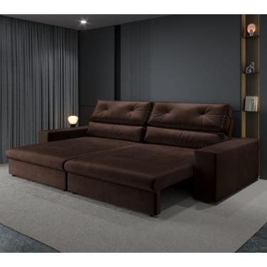 Imagem de Sofá 4 Lugares Athena assento Retrátil e Reclinavel 2,30m(L) - CIALAR,