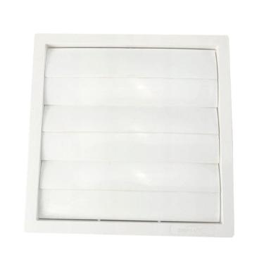 Imagem de Grade Externa Para Saída De Ar Auto Fechante Exautor 150mm 6"