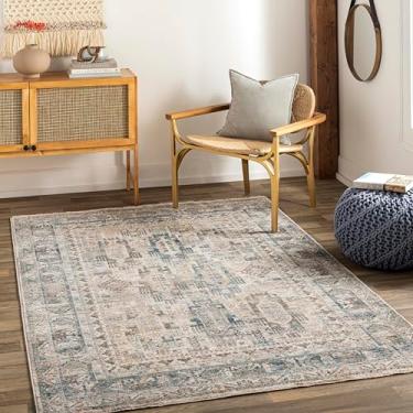 Imagem de Livabliss Mirabel Tapete de área tradicional, 2'17.8 cm x 3'27.9 cm, bronzeado, (9,5 x 10 cm)