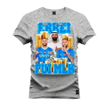 Imagem de Camiseta T-Shirt Unissex Eestampada Algodão Neymar Errei Fui mlk - NoB