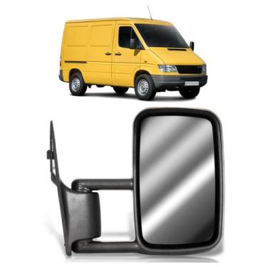 Imagem de Retrovisor Externo Sprinter 1995 a 2002  Manual - Automotive Imports, 