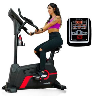 Imagem de Bicicleta Ergométrica Vertical V-3000 Aparelho para Academia Consport