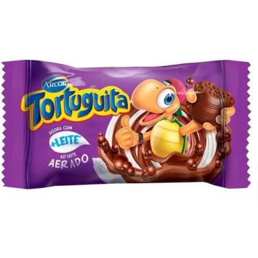 Imagem de Kit c/ 4 Chocolate Arcor Tortuguita Aerado