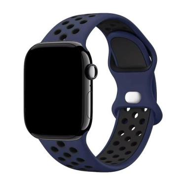 Imagem de Pulseiras Silicone Furos Compatível com Apple Watch - Baú do Viking, A