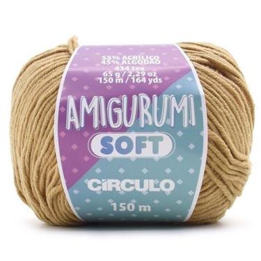 Imagem de Fio Amigurumi Soft Círculo 150m - Cores 2025, 7057 GENGIBRE