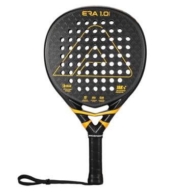 Imagem de Raquete de padel AMASPORT 2025 Era-1.0 Series Pros - Pala Padel de carbono 18K e tecnologia de mudança de cor | Controle avançado de rotação e raquete antivibração | Potência e precisão de nível