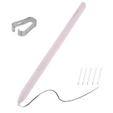 Imagem de Caneta Stylus Pen Galaxy Tab S9 / S9 Plus / S9 Ultra SemBluetooth Rosa