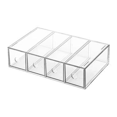 Imagem de SiaBiced Caixa de armazenamento para sapatos de cachorro, cabide para sapatos, suporte de armazenamento vertical, transparente, empilhável, dormitório