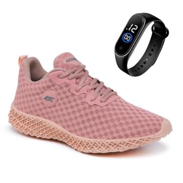 Imagem de Tênis Feminino Ascension Ghost 2 | Leve, Macio e Confortável – Ideal para Caminhada, Academia, Corrida Leve e Look Casual | Estilo Esportivo e Moderno (Rosê, BR, Adulto, Numérico, 35)