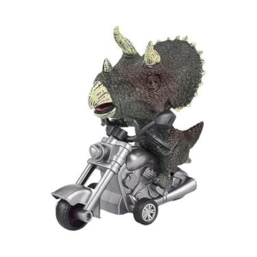 Imagem de Meninos Tiranossauro Rex Equitação Modelo De Motocicleta Brinquedo Iné