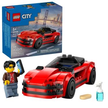 Imagem de Blocos de Montar - Carro Esportivo Vermelho LEGO DO BRASIL
