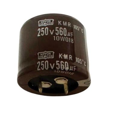 Imagem de Kit 3 pçs - capacitor eletrolitico 560x250v - 560uf x 250v - KMR
