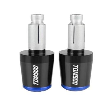 Imagem de Extremidades das manoplas de guidão de motocicleta, tampas de extremidade, acessórios deslizantes de peso para TDM900 TDM 900 900A TDM850 TDM 850
