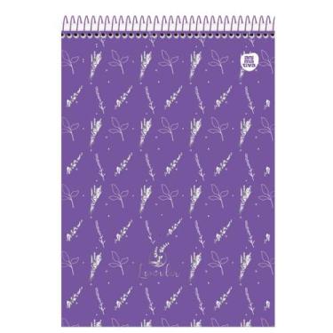 Imagem de Caderno Pequeno 1/4 Espiral Superior Cd 80fls Lavender Sortido - Sao D