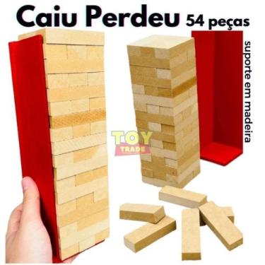 Imagem de Jenga Madeira Sustentável - 54 Blocos - Zaramela - Zaramela Brinquedos