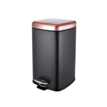 Imagem de Lixeira Quadrada preta 20 litros Travel Max