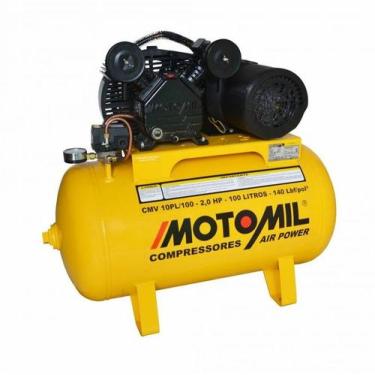 Imagem de Compressor de Ar Air Power Motomil CMV-10PL/100 - Trifásico . 220/380V
