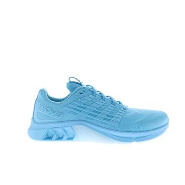 Imagem de INOV8 F-Lite Max Tênis de ginástica feminino para levantamento de peso e cardio, Azul/transparente, 35