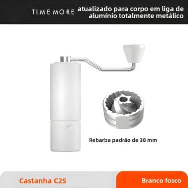 Imagem de Moedor De Café Manual Portátil De Metal TIMEMORE Chestnut C2S Corpo In