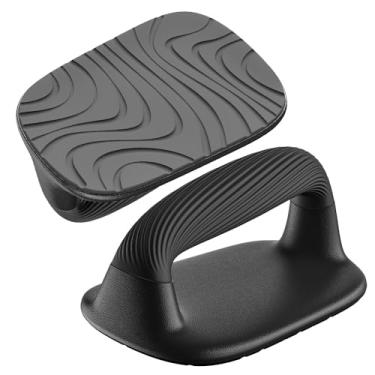 Imagem de BeneLabel Suporte de flexão, barras de pressão, 2 peças, alça de pressão portátil, equipamentos de ginástica para ginástica, suporte de mão para chão de academia em casa com base antiderrapante para