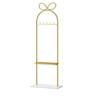 Imagem de Cabide de cabide para cabide de árvore, cabideiro, para pendurar roupas, cabide mental, com base sólida para entrada, corredor, quarto, casacos, chapéus, cabide