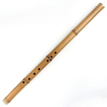 Imagem de Flauta de bambu para iniciantes com chave G, flauta de bambu chinesa, Xiao, sopro de madeira, instrumento musical tradicional feito à mão, gravador de voz para iniciantes, instrumento musical