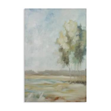Imagem de Stupell Industries Jacqueline Ellens Design de arte de parede paisagem silenciada Solo Journey Muted Landscape por Jacqueline Ellens, 76 x 50 cm