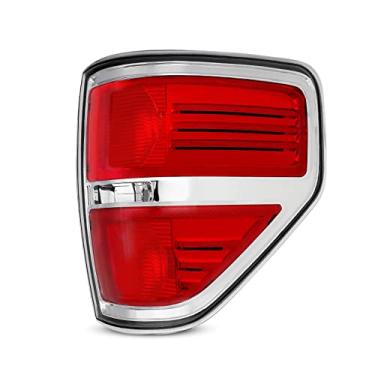 Imagem de telpo Luz traseira compatível com Ford F150 F-150 2009-2014 conjunto de luz traseira da caminhonete (lado do passageiro)