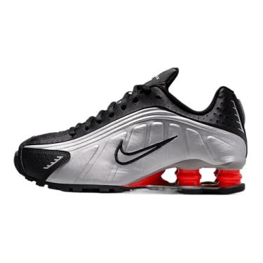Imagem de Nike Tênis infantil Shox R4 (CW2626-005, prata metálico/preto/vermelho picante/prata metálico), Prata metálica/preto/vermelho picante/prata metálica, 20