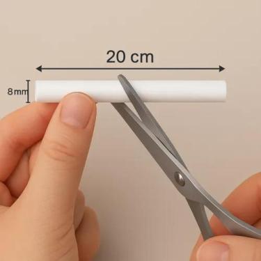 Imagem de Filtro Algodão Difusor Umidificador 20cm Kit 5 Unidades - SPSCL