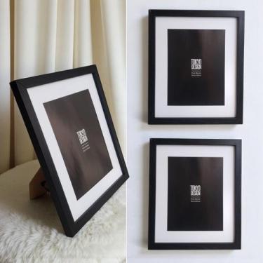 Imagem de Kit 3 Porta Retratos 15x20 Moldura Paspatur Quadro Bronx - MultiA