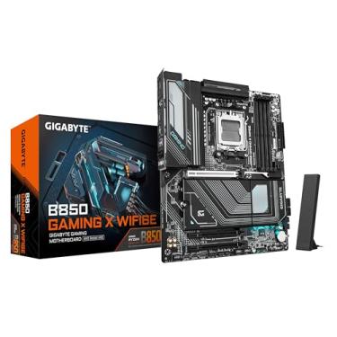 Imagem de Placa Mãe Gigabyte B850 GAMING X WIFI6E (AM5/4xDDR5/HDMI/DP/M.2/USB 3.2)