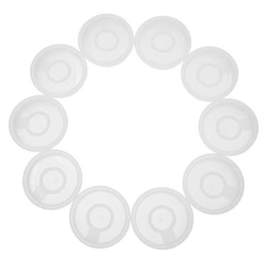 Imagem de PLAFOPE Tampa interna de plástico resistente para tampa de balde de armazenamento de alimentos para animais de estimação de tinta de tambor de 20-25l