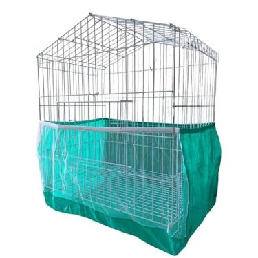 Imagem de Forro Capa Fundo Gaiola de Calopsita Capa Anti Sujeira(Verde)