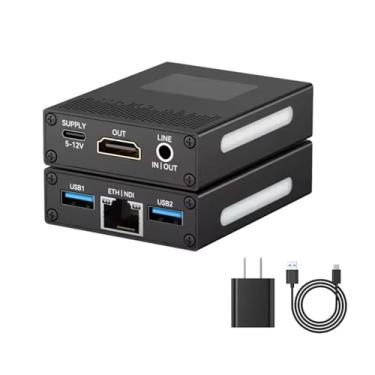 Imagem de youyeetoo LinkPi UVC2, 4K30 Bidirecional HDMI-UVC Captura e Loop-Out, H.264/H.265 Hardware Codificador, SRT/RTMP/NDI|HX2, transmissão ao vivo para câmera/PC (pacote 1, UVC2)
