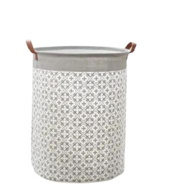 Imagem de Cesto Organizador Roupa Dobravel 65 L (Cinza)