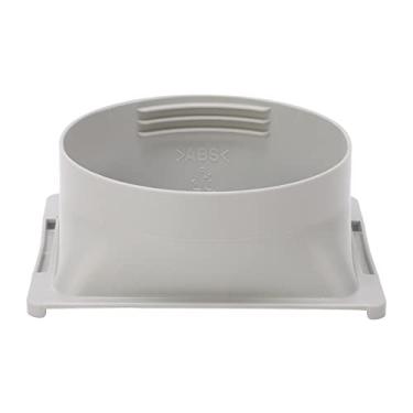Imagem de WALFRONT 6Nin Couplador de Mangueira de Exaustão, Adaptador Quadrado a Redondo Com Encaixe No Sentido Horário e Anti-horário para Condicionadores de Ar Portáteis Sem Orifícios de
