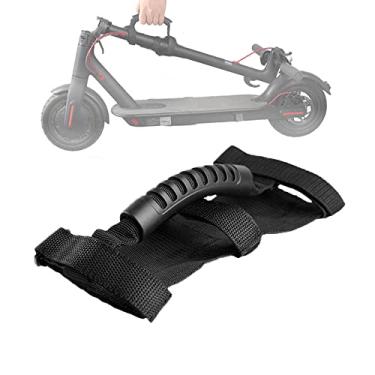Imagem de Klevery Alça de transporte de mão para scooter – alça de segurar fita para movimento e scooter, bicicleta de equilíbrio, cadeira de praia, ajustável