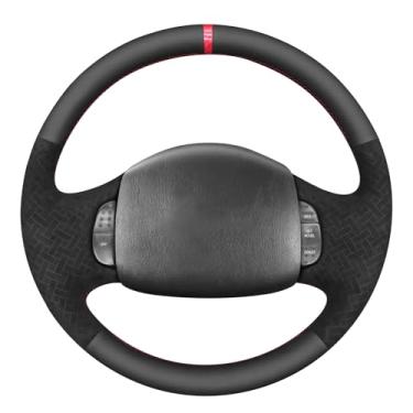 Imagem de MEWANT Capa de volante costurada à mão para F150 F250 F350 / Expedition Excursion 1997-2003 Acessórios de volante para Ford