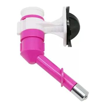 Imagem de Bebedouros Cães E Gatos Bico Automático Lambe Bilha Mais Dog (Rosa)