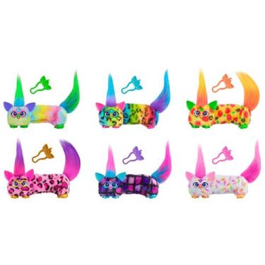 Imagem de Pelúcia DJ Furby Furblet Emite Som Hasbro, Colorido