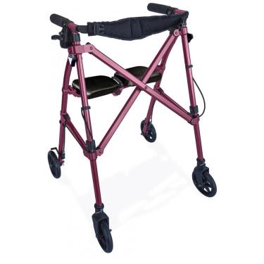 Imagem de Andador Adulto Idoso com Assento, Suporta até 113 quilos, Roxo, ABLE LIFE COMFORTABLY INDEPENDENT 4250 RR, Violeta