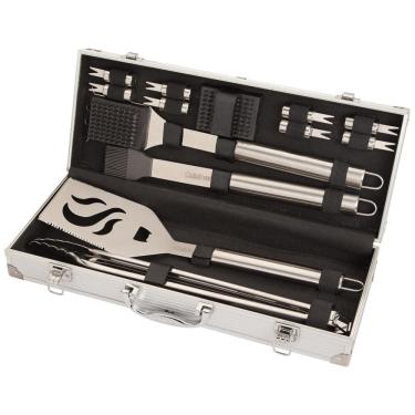 Imagem de Acessório Luxo Espátula Grill, Churrasco Conjunto 14 Peças Aço Inox, CUISINART CGS 5014...