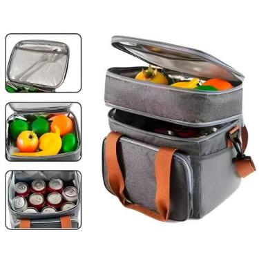 Imagem de Bolsa Térmica Dobrável Conserva Lancheira Academia - RELET