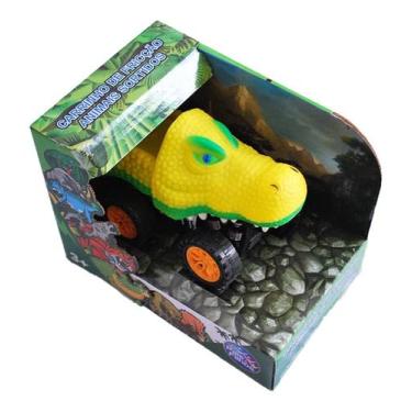 Imagem de Brinquedo Carro Carrinho De Fricção Safari Animais Cobra