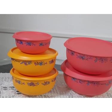Imagem de Kit Tigelas Toque Mágico 05 Peças T U P P E R W A R E para Servir - Hermético
