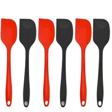 Imagem de Espátula de Silicone Resistente ao Calor – Utensílio de Cozinha Antiaderente com Cabo Reforçado, Ideal para Confeitaria, Massas e Molhos