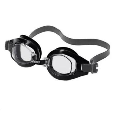 Imagem de Óculos Natação Speedo Freestyle - Preto/Cinza, Preto