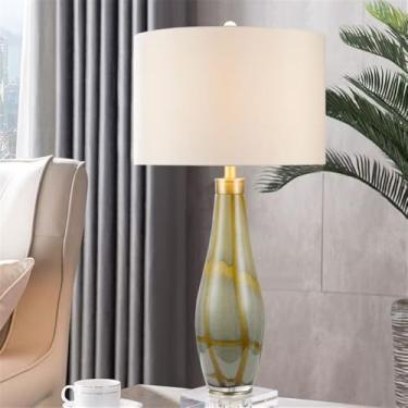 Imagem de OUFULA Luxo Americano Criativo Lâmpada de Mesa Para Sala de Estar Quarto Estudo Villa Hotel Cama Mesa Luz (Estilo 140)